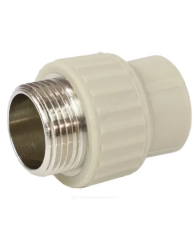 Муфта PP-R комбинированная серая Дн 25х1 НР VALFEX 10130225Г
