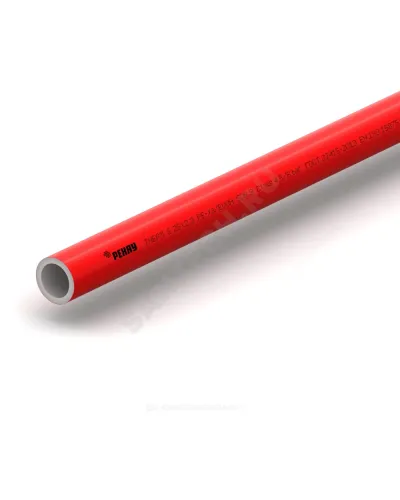 Труба PE-Xa/EVOH красная Дн 25х2,3 Ру6 Тмакс=95C бухта 120м RAUTHERM S Рехау 11367703120