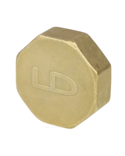Заглушка латунь Ду 15 (1/2) ВР LD LD.65.504.15