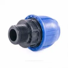 Муфта компрессионная ПЭ Дн 32х1 1/4" НР Ру10 RTP (РосТурПласт) 22119