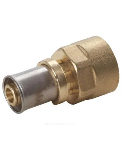 Муфта для МП/PE-X труб латунь пресс Дн 20х1/2 ВР RM109 Giacomini RM109Y037