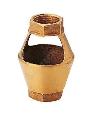 Воронка латунь R141 Ду 20х20 Ру10 ВР G3/4хG3/4 Giacomini R141Y014