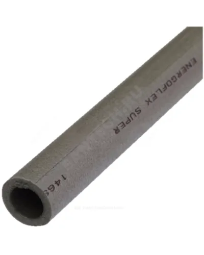 Трубка вспененный полиэтилен SUPER 64/25 L=2м Тмакс=95°C серый Energoflex EFXT064252SU