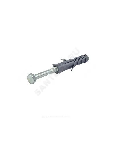 Шуруп с шестигранной головкой D6х60/10х50 с дюбелем