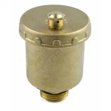Воздухоотводчик автоматический латунь 5003 Ду 15 Ру10 G1/2" НР прямой Aquasfera 5003-01