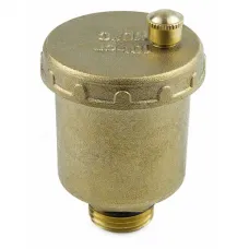 Воздухоотводчик автоматический латунь 5003 Ду 15 Ру10 G1/2" НР прямой Aquasfera 5003-01