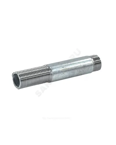 Сгон сталь оц Ду 20 L=100мм б/комплекта из труб по ГОСТ 3262-75 АС