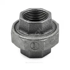 Соединитель прямой американка чугун Ду 25 (1") ВР/ВР без прокладки Fittex PLUS