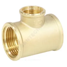 Тройник латунь переходной Ду 20х15х20 (3/4"х1/2"х3/4") ВР LD LD.65.523.20x15x20