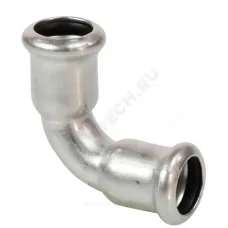 Отвод сталь нерж AISI 316L 90гр Дн 15 Ру16 пресс Inoxpres RM 181015900C
