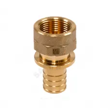 Муфта для PE-X труб аксиальная латунь Дн 16х1/2" ВР MX Рехау 11096791001