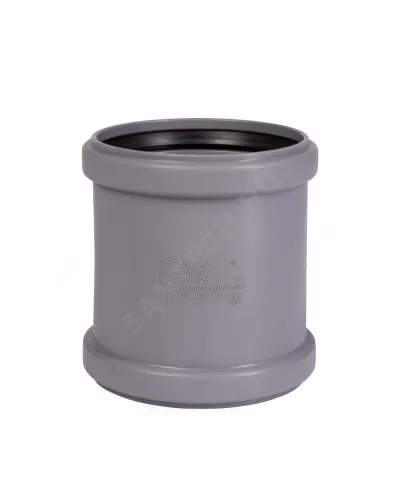 Муфта PP-H ремонтная серая HT HTU Дн 110 б/нап в/к Ostendorf 115500