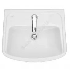 Умывальник подвесной Лонги 45 1 отверстие под смеситель по центру Santek 1.WH50.1.753