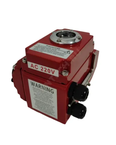 Электропривод четвертьоборотный Q-070 F05/F07 11х11 380В красный Benarmo