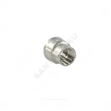 Муфта латунь никель переходная Ду 15х10 (1/2"х3/8") ВР/ВР SantechSystems