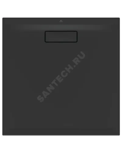 Поддон душевой акрил квадрат ULTRAFLAT NEW 800х800х25 черный Ideal Standard T4466V3