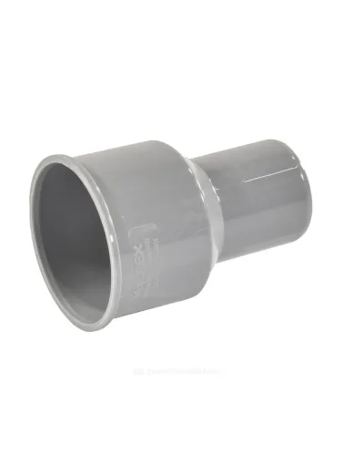 Переход PP-H на чугун серый Дн 50х75 б/нап без манжеты VALFEX 23050075