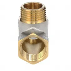 Тройник латунь никель Ду 15 (1/2") ВР/НР/НР Aquasfera 9035-01