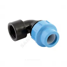Отвод компрессионный ПЭ Дн 20х1/2"х90гр ВР Ру12,5 Джилекс 9280
