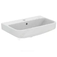 Умывальник подвесной i.life S 60 1 отверстие под смеситель по центру белый Ideal Standard T458301