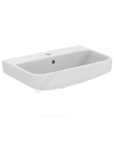 Умывальник подвесной i.life S 60 1 отверстие под смеситель по центру белый Ideal Standard T458301