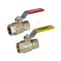 Кран шаровой DADO латунь никель газ R950 Ду 8 Ру12 ВР полнопроходной рычаг Giacomini R950X001