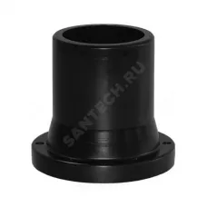 Втулка спигот ПЭ100 под фланец Дн 90 (D1 117мм) Ру25 SDR7,4 EUROSTANDARD 2030250090