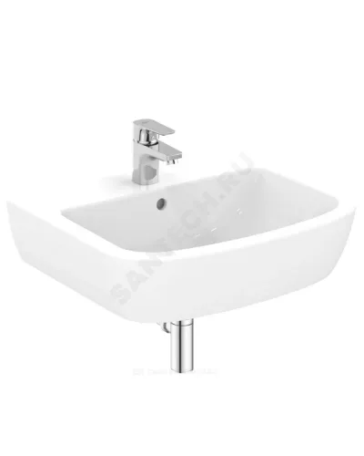 Умывальник подвесной TEMPO 60 1 отверстие под смеситель по центру Ideal Standard T056401