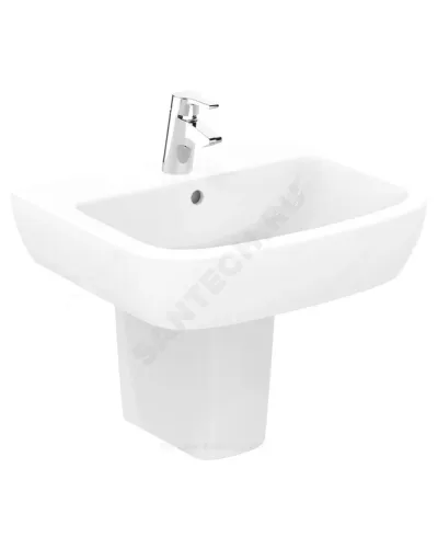 Умывальник подвесной TEMPO 60 1 отверстие под смеситель по центру Ideal Standard T056401
