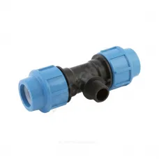 Тройник компрессионный ПЭ Дн 20х1/2"х20 НР Ру12,5 Джилекс 9430
