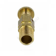 Кран Маевского ручной латунь 5006 М10х1,0 Ру10 НР с колпачком Aquasfera 5006-01