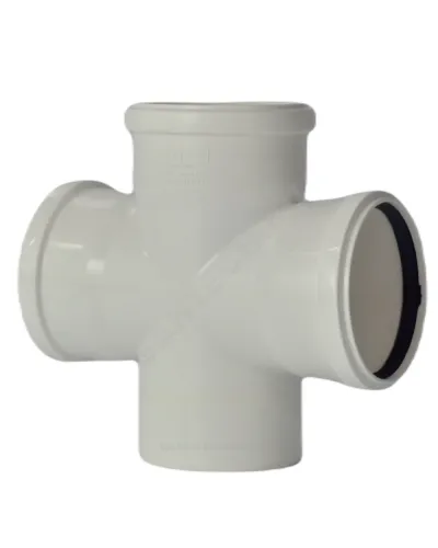 Крестовина PP-M 1-плоскостная бесшумная белая Дн 110х110х110х87гр б/нап в/к RTP (РосТурПласт) 24569