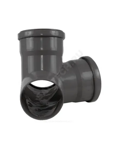 Крестовина PP-H 2-плоскостная серая HT HTED Дн 110х110х110х67гр б/нап в/к Ostendorf 115920