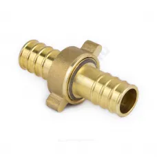 Соединитель штуцерный латунь разъемный для шланга Дн 15 9105 Aquasfera 9105-01