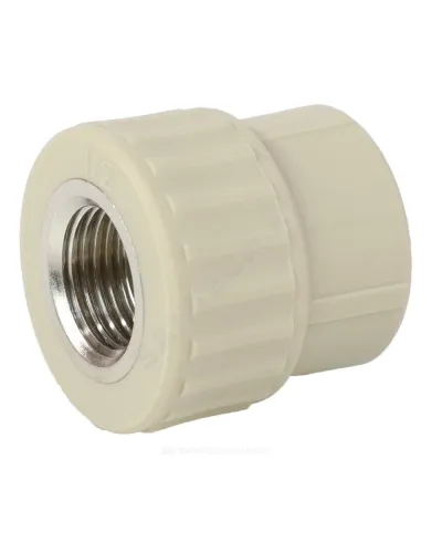 Муфта PP-R комбинированная серая Дн 25х1/2 ВР VALFEX 10129125Г