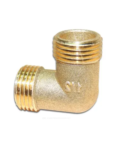 Угольник латунь Ду 15 (1/2) НР/НР Цветлит ZW50095