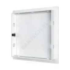 Люк пластик 120х120 нажимной фл 100х100 Evecs LN L1010N
