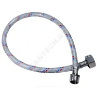 Подводка гибкая для воды нейлоновая оплетка 3/4"-1/2" г-ш L=1м Центр Сантехники (Подольск) ГП002201