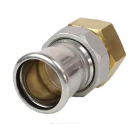 Муфта разъемная сталь нерж AISI 316L Дн 35х1 1/4" Ру16 пресс/ВР Inoxpres RM 184035003