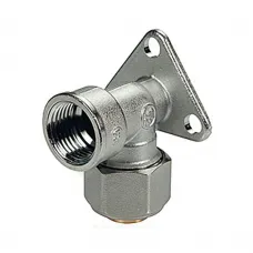 Водорозетка для МП/PE-X труб латунь хром обжим Дн 16х1/2" ВР R572AM Giacomini R572MX048