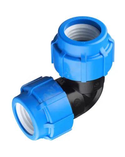 Отвод компрессионная ПЭ Дн 20х90гр Ру16 VALFEX 121001212020